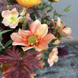 Kunstig Buket - Varm Solsikke