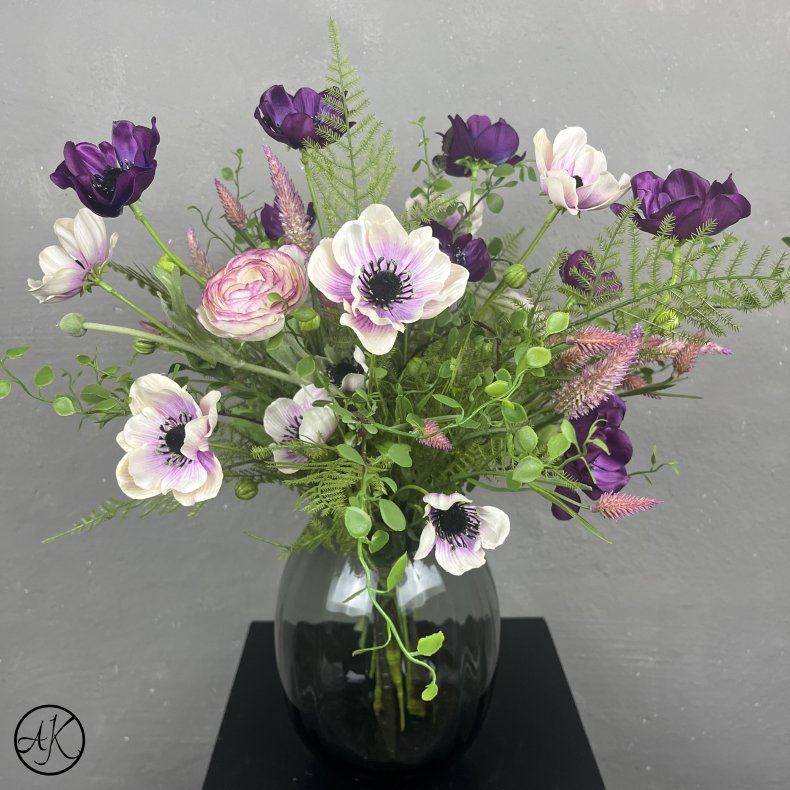 Kunstig Buket - Lille Anemone Drm