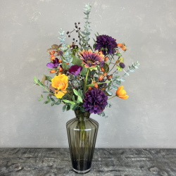 Kunstig Buket - Dahlia Drm