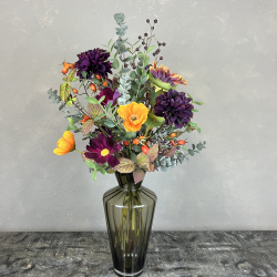 Kunstig Buket - Dahlia Drm