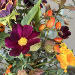 Kunstig Buket - Dahlia Drm