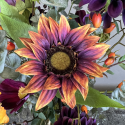 Kunstig Buket - Dahlia Drm