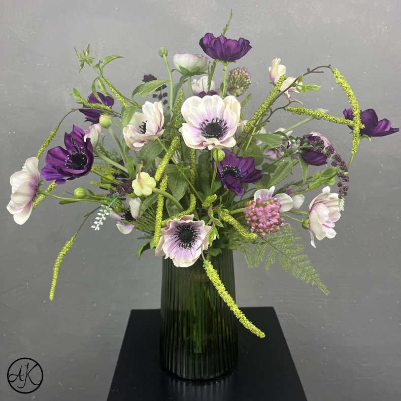Kunstig Buket - Anemone Flor