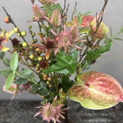 Kunstig Buket - Lille Anthurium