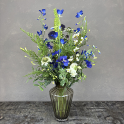 Kunstig Buket - Bl Spir