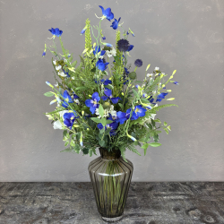 Kunstig Buket - Bl Spir