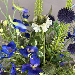 Kunstig Buket - Bl Spir