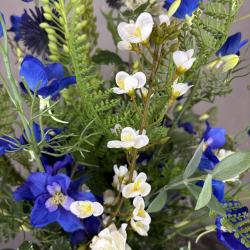 Kunstig Buket - Bl Spir