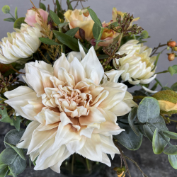 Kunstig Buket - Dahlia &amp; Br