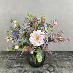 Kunstig Buket - Hortensia Sky