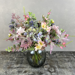 Kunstig Buket - Hortensia Sky