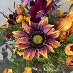 Kunstig Buket - Gldende Liljer