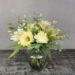 Kunstig Buket - Crispy Protea