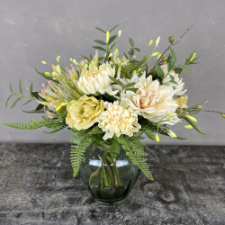 Kunstig Buket - Crispy Protea