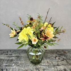 Kunstig Buket - Gyldne Tr�er (Video buket)