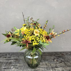 Kunstig Buket - Gyldne Tr�er (Video buket)