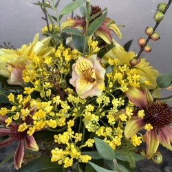 Kunstig Buket - Gyldne Tr�er (Video buket)