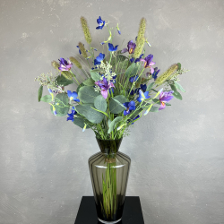 Kunstig Buket - Vilde Ridderspore