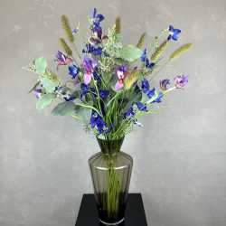 Kunstig Buket - Vilde Ridderspore