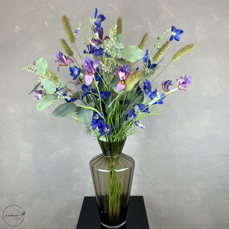 Kunstig Buket - Vilde Ridderspore