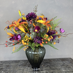 Kunstig Buket - Gylden Lilje Deluxe