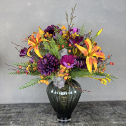 Kunstig Buket - Gylden Lilje Deluxe