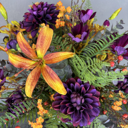 Kunstig Buket - Gylden Lilje Deluxe