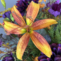 Kunstig Buket - Gylden Lilje Deluxe