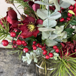 Kunstig buket - Luftig R�d