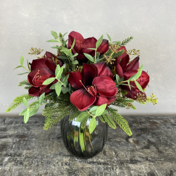 Kunstig Buket - Ren Amaryllis