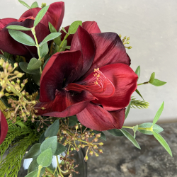 Kunstig Buket - Ren Amaryllis