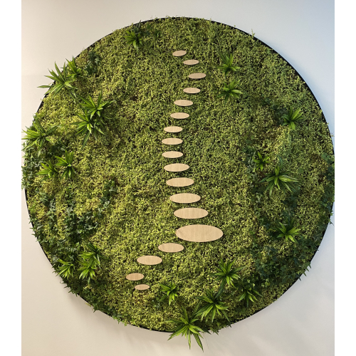 Lys Mosv�g m. planter