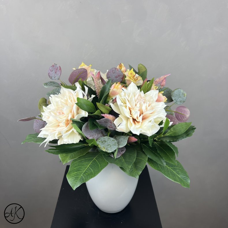 Kunstig Buket - Elegant Dahlia