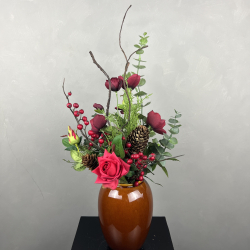 Kunstig Buket - Lille Rd Jul 2