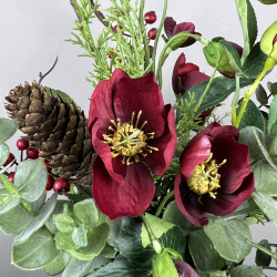 Kunstig Buket - Lille Rd Jul 2