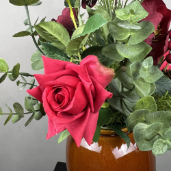 Kunstig Buket - Lille Rd Jul 2