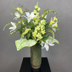 Kunstig Buket - Gul Frasia