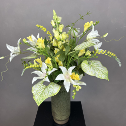 Kunstig Buket - Gul Frasia