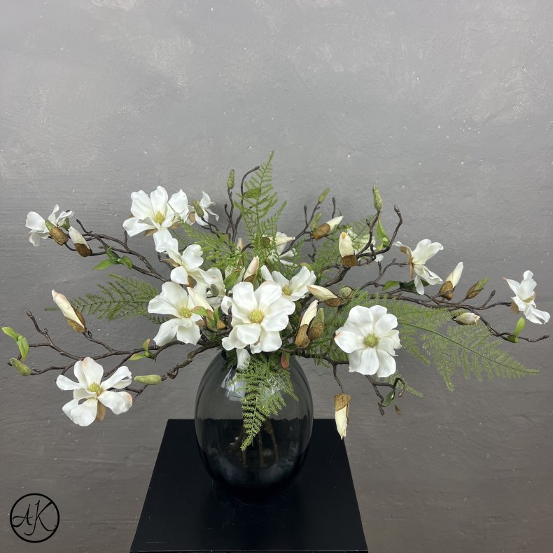 Kunstig Buket - Kunstnerisk Magnolia