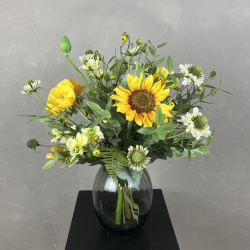 Kunstig Buket - Sensommer Sol