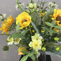 Kunstig Buket - Sensommer Sol