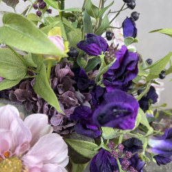 Kunstig Buket - Purple Rain