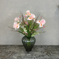Kunstig Buket - Lyserd Iris