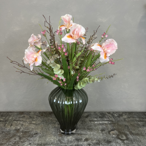 Kunstig Buket - Lyser�d Iris