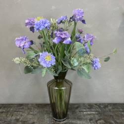 Kunstig Buket - Lilla Flor