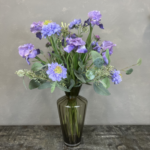 Kunstig Buket - Lilla Flor