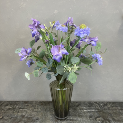 Kunstig Buket - Lilla Flor