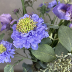 Kunstig Buket - Lilla Flor