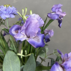 Kunstig Buket - Lilla Flor