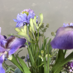 Kunstig Buket - Lilla Flor